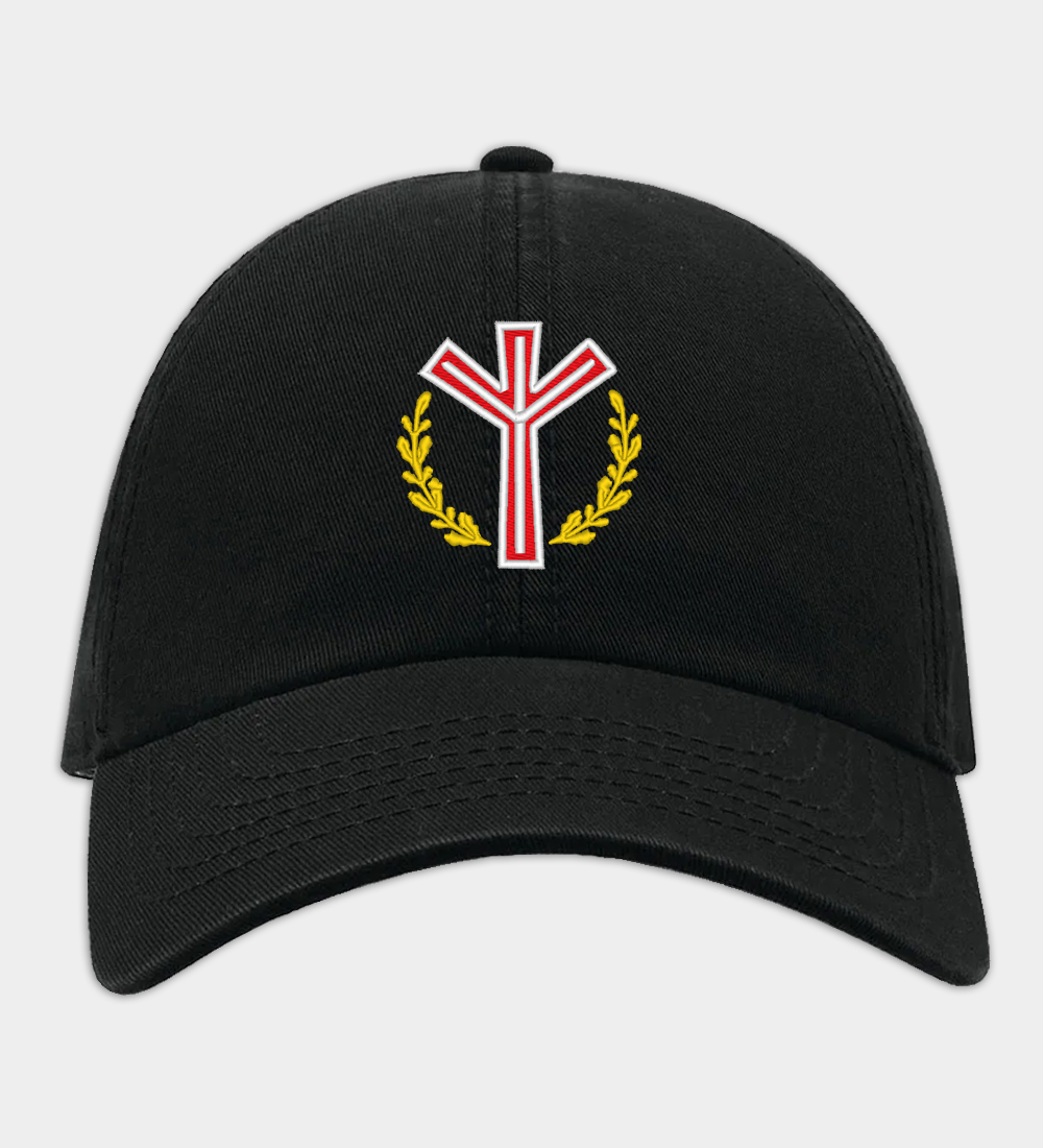 Algiz-Rune besticktes Cap