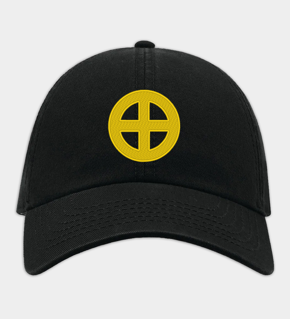 Sonnenkreuz besticktes Baseballcap Sonnenkreuz besticktes Baseballcap