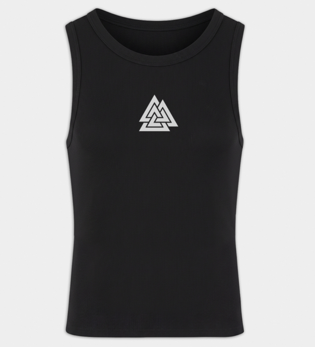 Valknut Drakkar Besticktes Herren Tank-Top