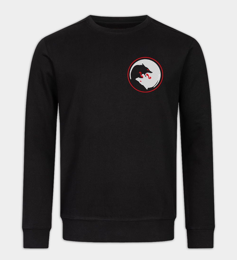 Sudadera bordada Los Lobos de Odín Sudadera bordada Los Lobos de Odín