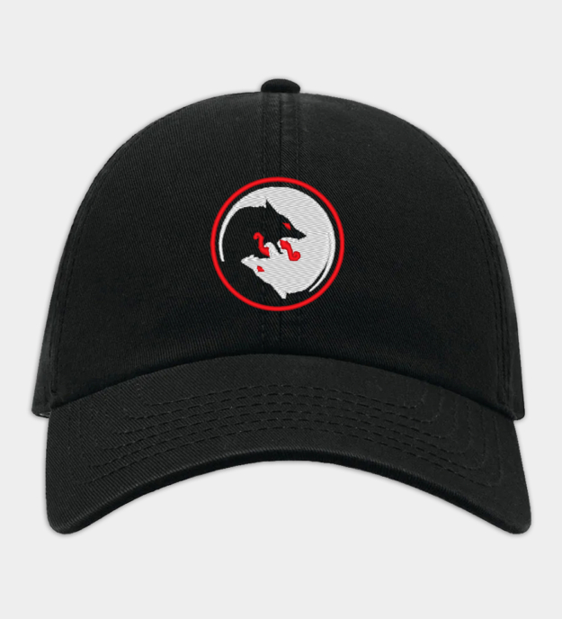 Gorra bordada Lobos de Odín
