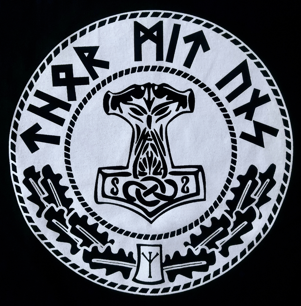 Thor meidän kanssamme -painama kuvio