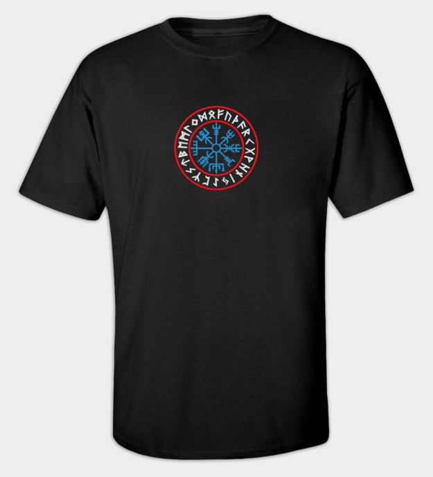 T-shirt brodé Vegvisir