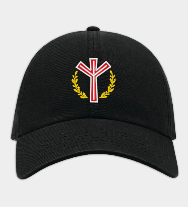 Casquette de baseball brodée rune Algiz