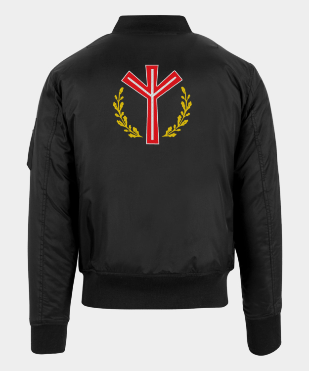 Blouson Bomber Brodé Algiz