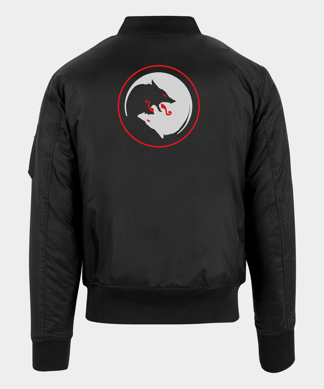 Blouson Bomber Brodé Les loups d’Odin Blouson Bomber Brodé Les loups d’Odin