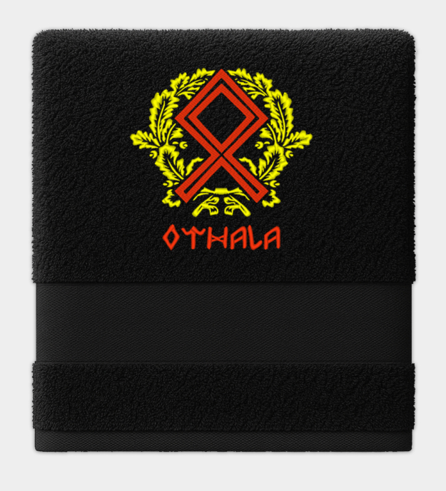 Ręcznik Othala Rune z Haftem