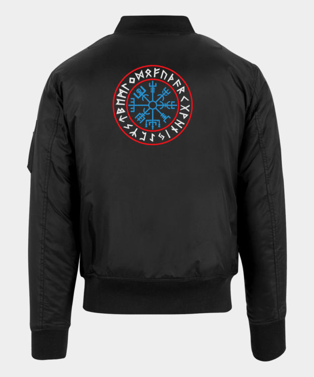 Jaqueta bomber bordada Vegvísir