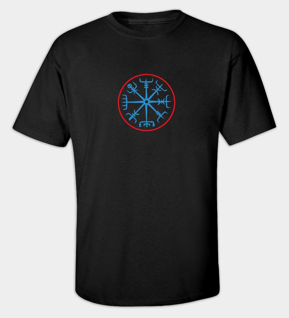 Tricou brodat Vegvisir Tricou brodat Vegvisir