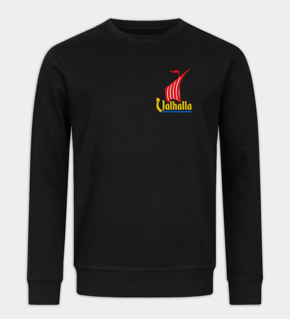 Pulover brodat cu Nava Dragonului din Valhalla Pulover brodat cu Nava Dragonului din Valhalla