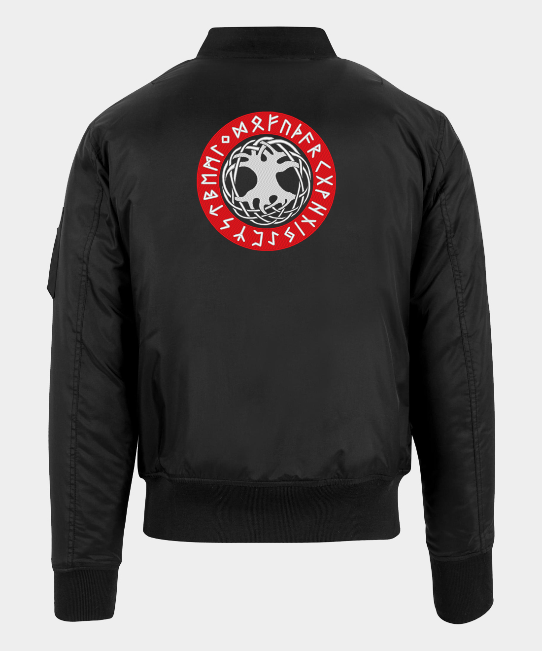Jachetă bomber brodată Yggdrasil Jachetă bomber brodată Yggdrasil