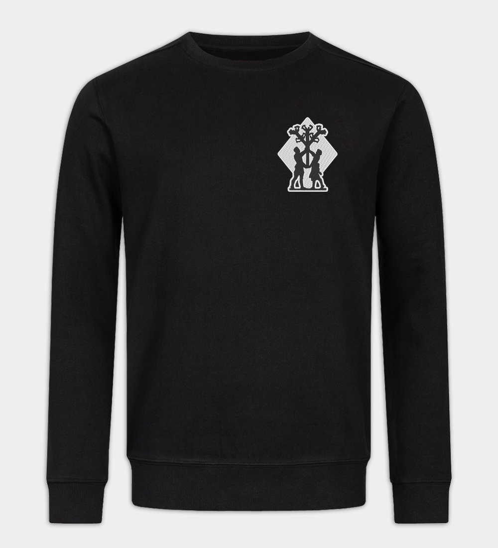 Algiz-runa broderad sweatshirt Algiz-runa broderad sweatshirt