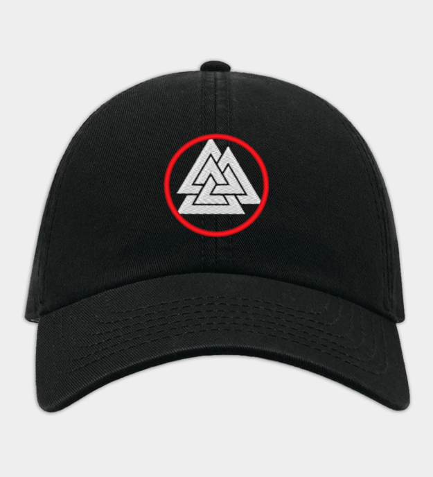 Valknut Embroidered Baseball Cap