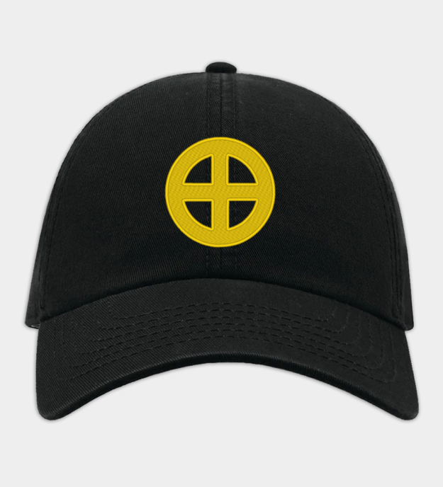 Sun Cross Embroidered Baseball Cap