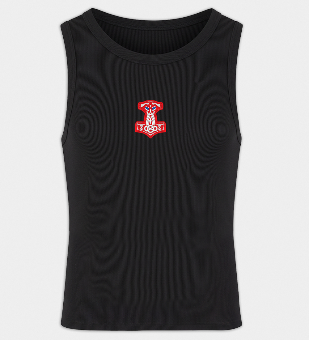 Thor's Hammer Embroidered Men's Tank Top Thor's Hammer Embroidered Men's Tank Top